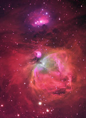 nebulosa de orion em h-alpha