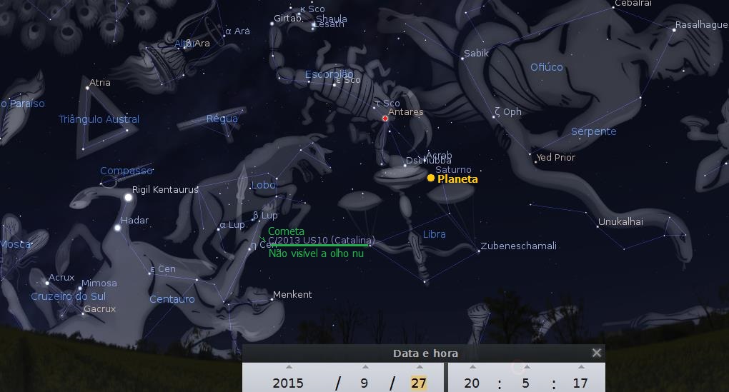 cometa catalina magnitude 6 